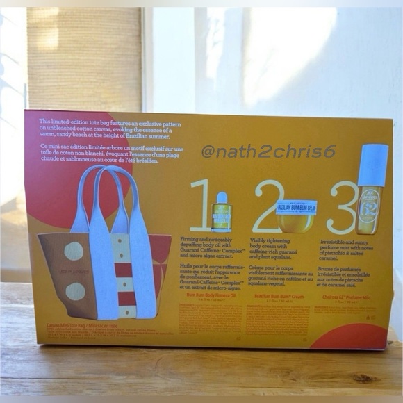 SOL DE JANEIRO
Limited Edition Sol Tote + Body Essentials NIB - Picture 5 of 5